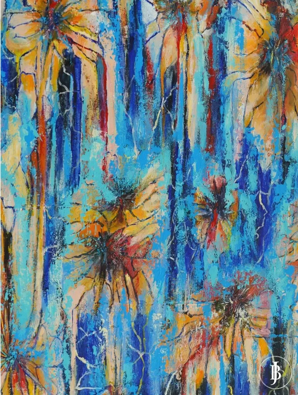 Explosion of Colors: Abstraction by Bozena Jastrzebska