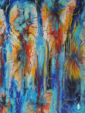 Explosion of Colors: Abstraction by Bozena Jastrzebska