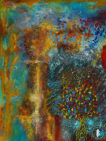 Explosion of Colors: Abstraction by Bozena Jastrzebska
