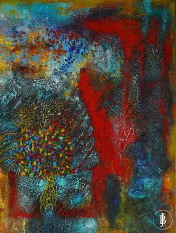 Explosion of Colors: Abstraction by Bozena Jastrzebska
