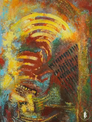 Explosion of Colors: Abstraction by Bozena Jastrzebska