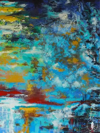 Explosion of Colors: Abstraction by Bozena Jastrzebska