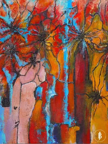 Explosion of Colors: Abstraction by Bozena Jastrzebska