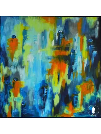 Explosion of Colors: Abstraction by Bozena Jastrzebska