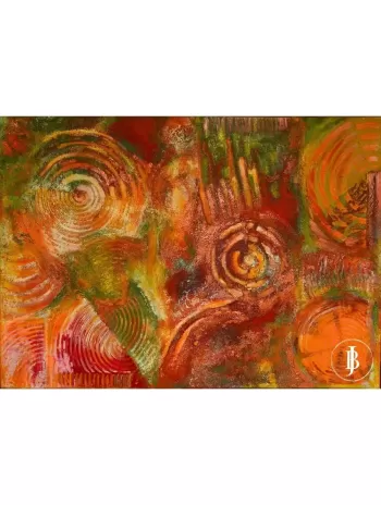 Explosion of Colors: Abstraction by Bozena Jastrzebska