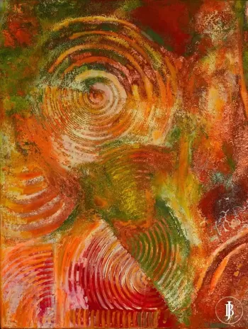 Explosion of Colors: Abstraction by Bozena Jastrzebska