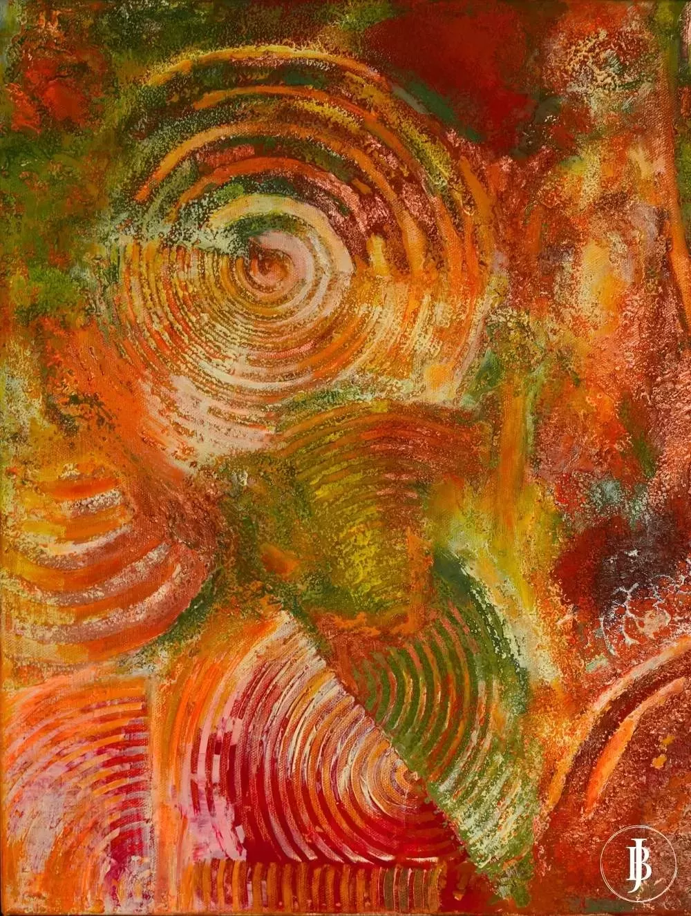 Explosion of Colors: Abstraction by Bozena Jastrzebska