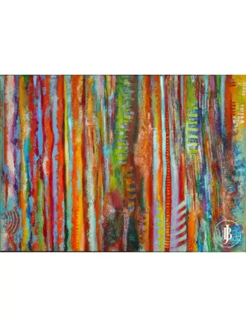 Explosion of Colors: Abstraction by Bozena Jastrzebska