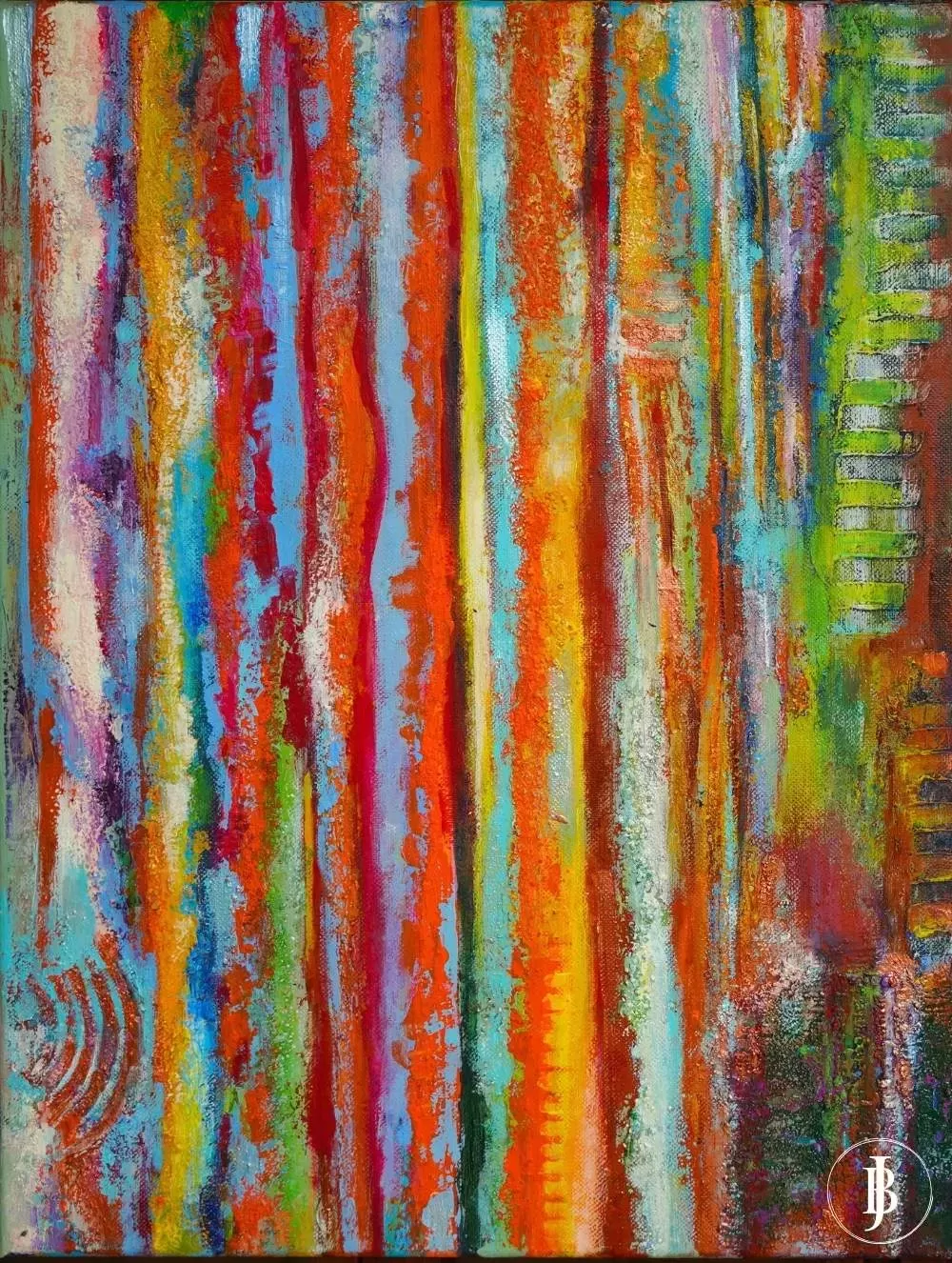 Explosion of Colors: Abstraction by Bozena Jastrzebska