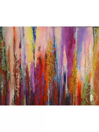 Explosion of Colors: Abstraction by Bozena Jastrzebska