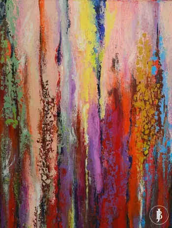 Explosion of Colors: Abstraction by Bozena Jastrzebska