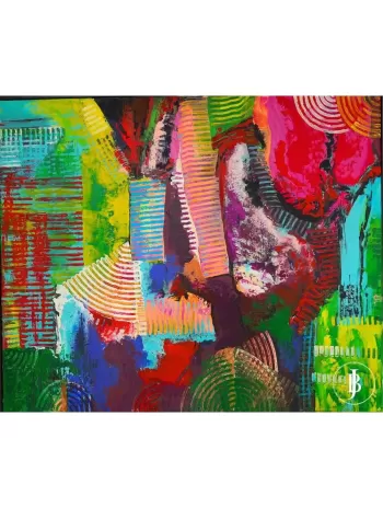 Explosion of Colors: Abstraction by Bozena Jastrzebska