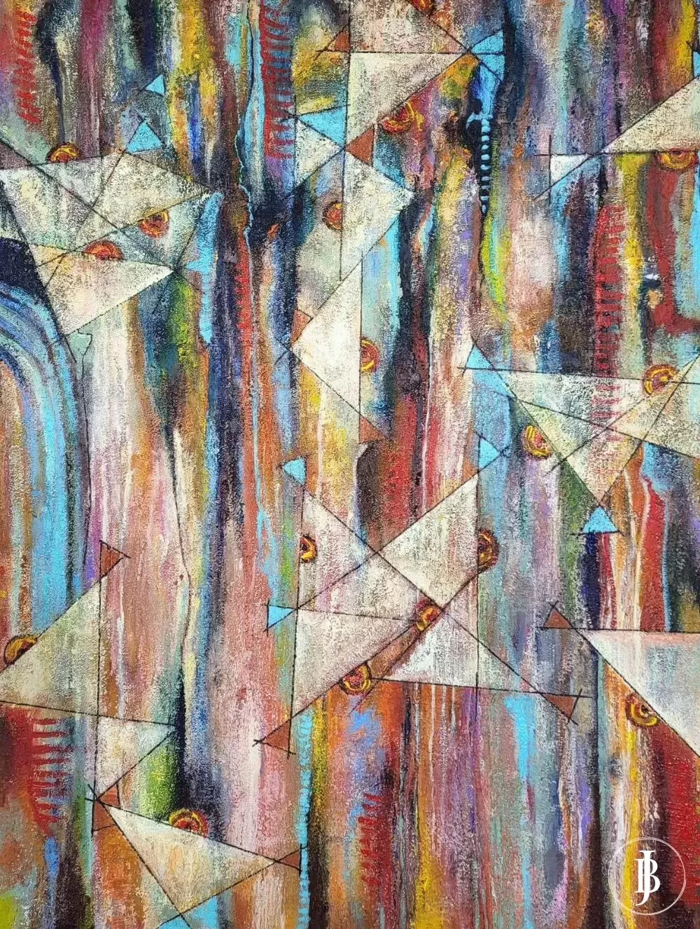 Explosion of Colors: Abstraction by Bozena Jastrzebska