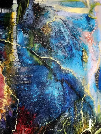 Explosion of Colors: Abstraction by Bozena Jastrzebska