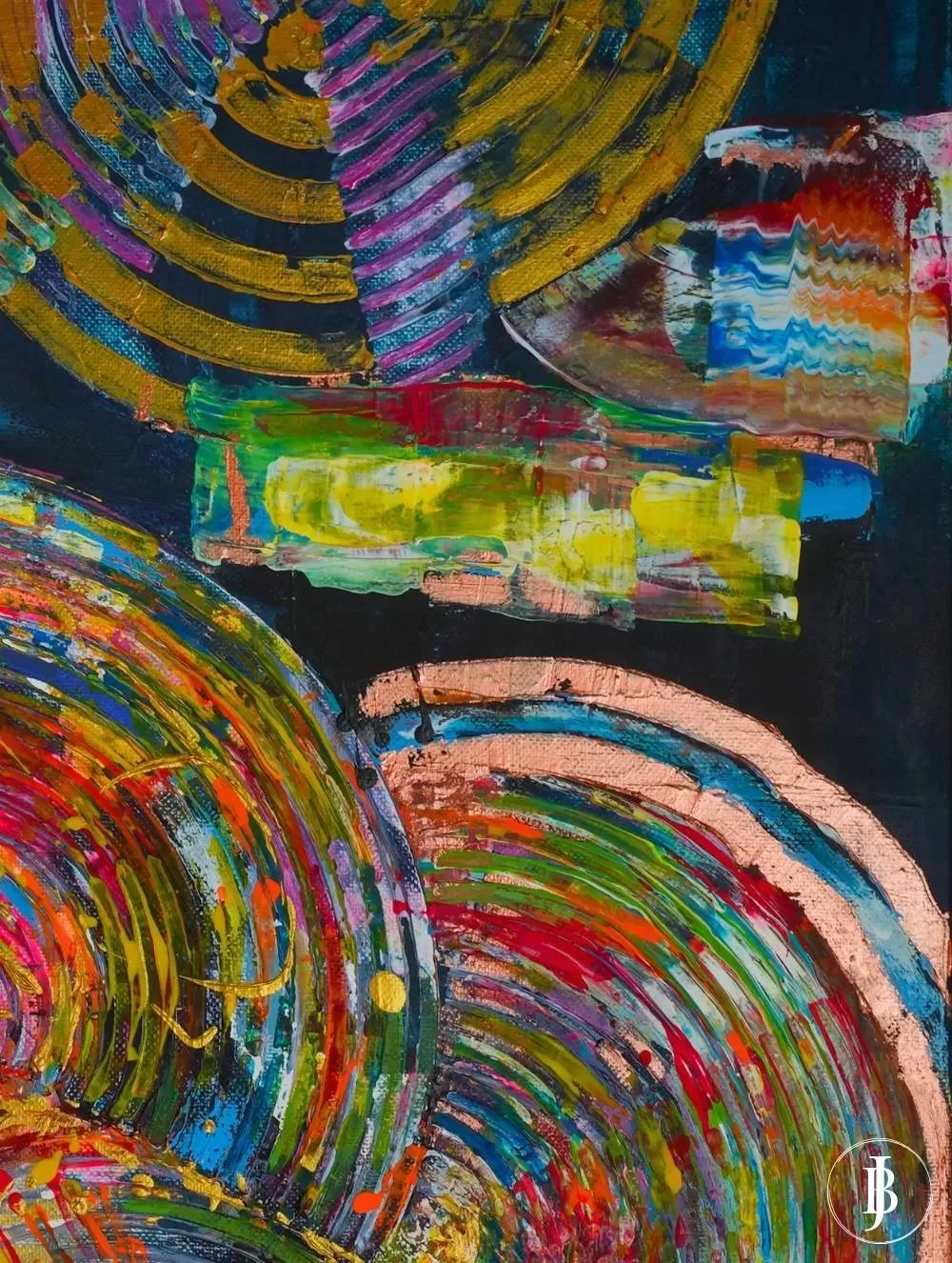 Explosion of Colors: Abstraction by Bozena Jastrzebska