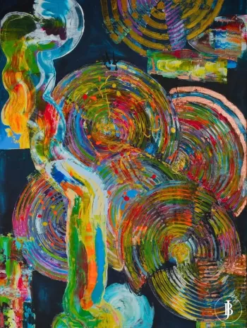 Explosion of Colors: Abstraction by Bozena Jastrzebska